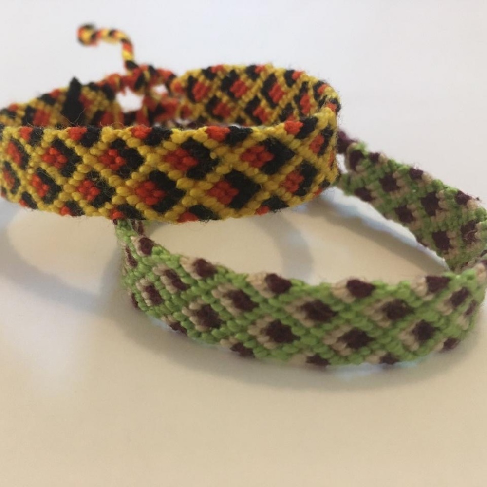 Double Multi Color Diamond Bracelet